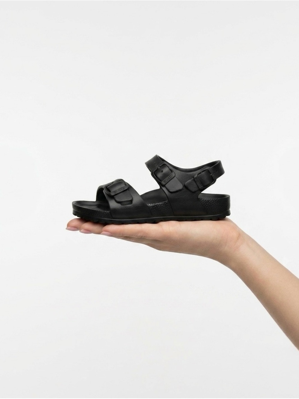 🖤 Birkenstock Milano Kids EVA Sandal | Black | Size 25 (US 7–7.5) - Picture 7 of 9